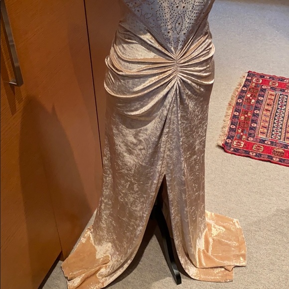 New Velvet Gown - Picture 7 of 9